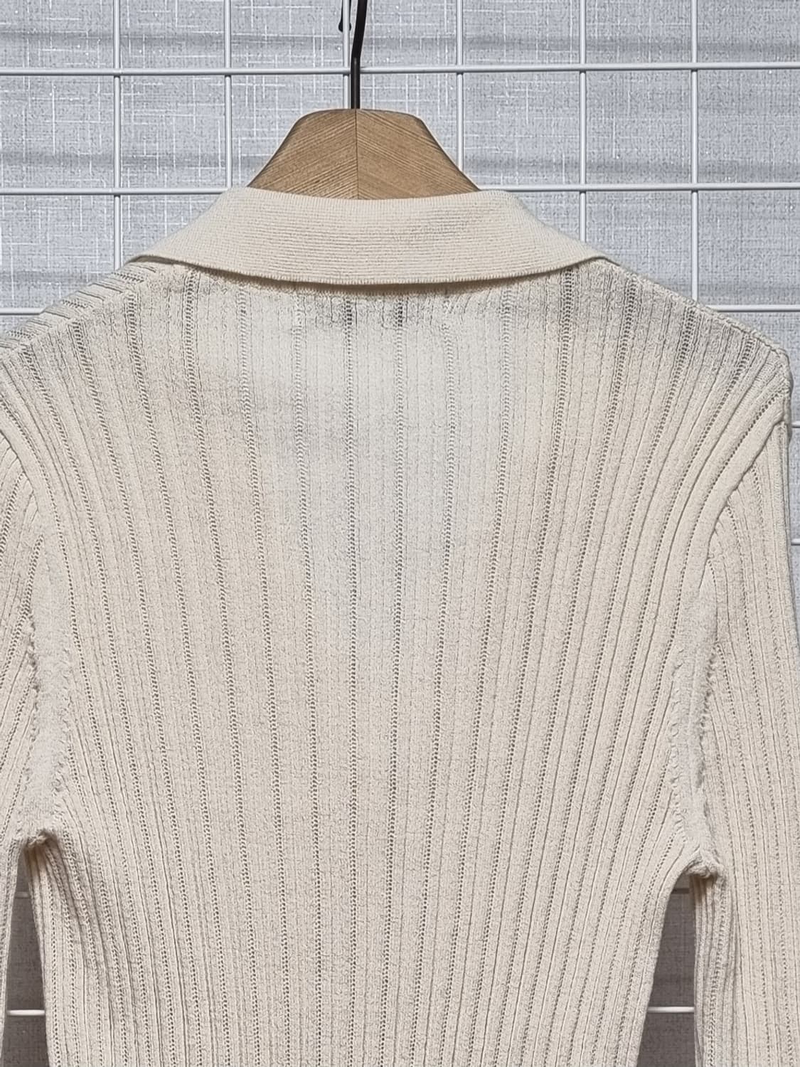 루에브르 카라 니트가디건 (봄) 상품이미지4