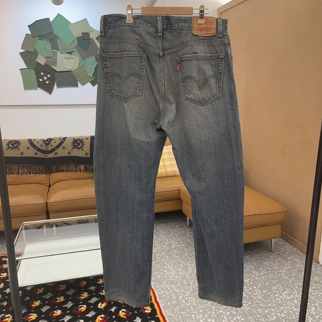 리바이스 559 빈티지 디스트로이드 워싱 데님팬츠 36인치 C07141 상품이미지4