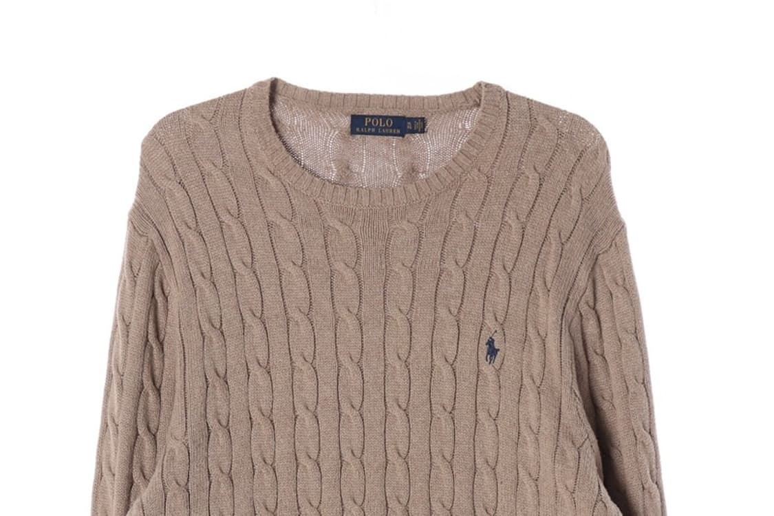 폴로 랄프로렌 클래식 케이블 코튼 니트 XL 상품이미지3