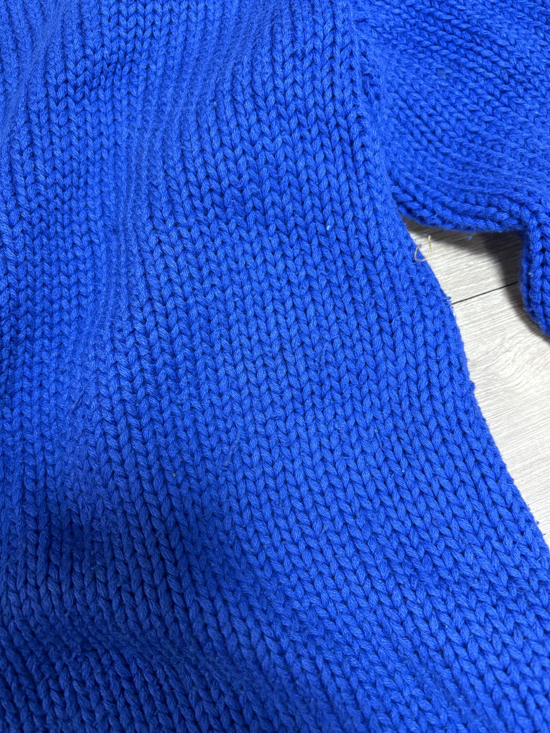 아크네 블루 니트 M사이즈 상품이미지2