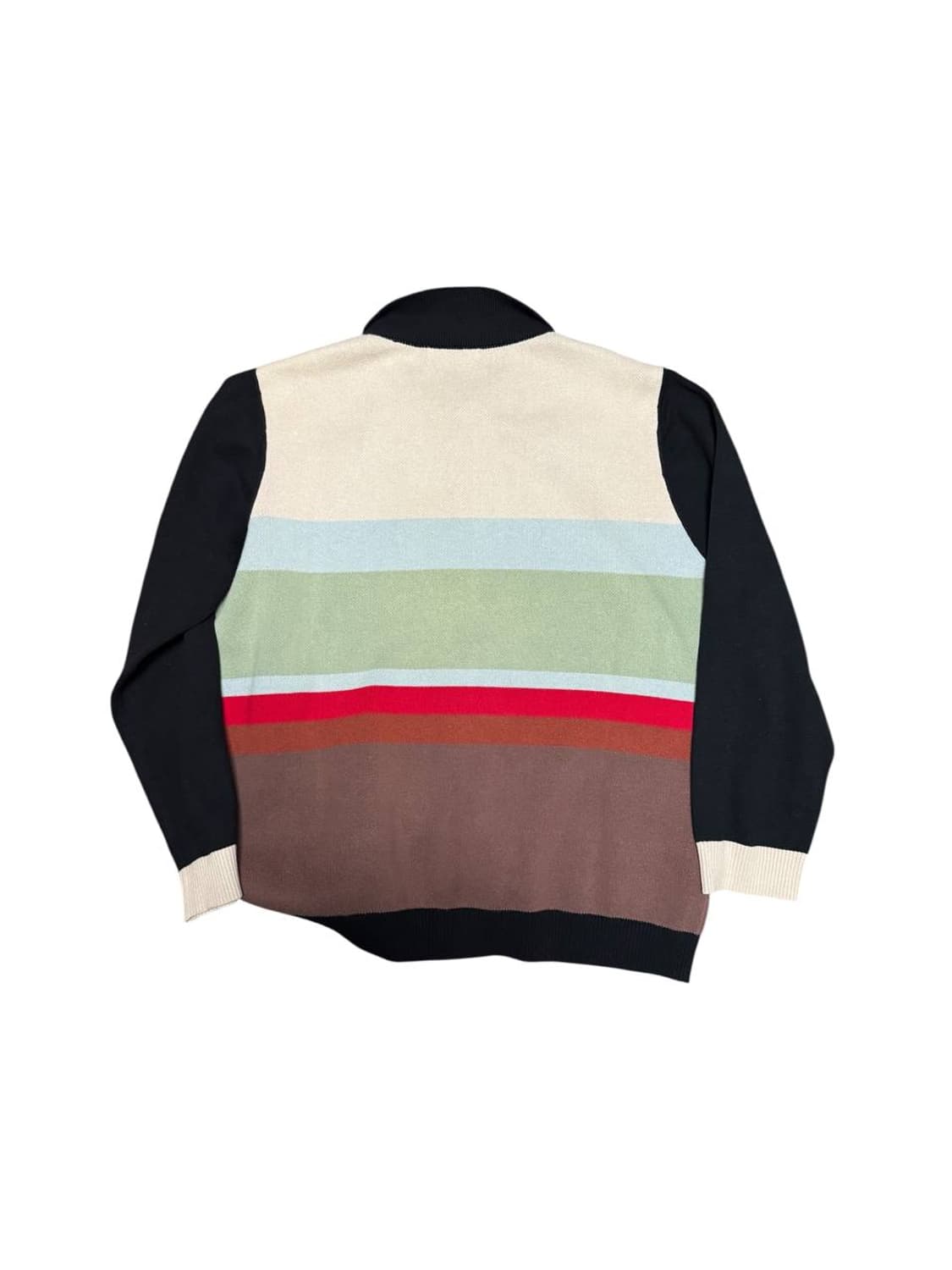 TTT MSW 22AW 보더 니트 가디건 상품이미지2