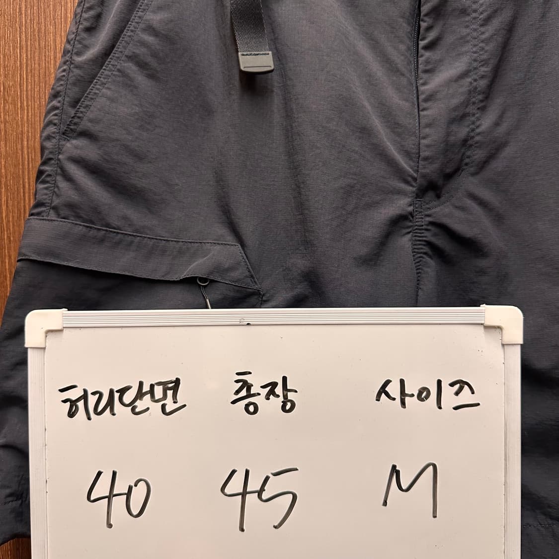 유니클로 우븐 카고 반바지 M 상품이미지2
