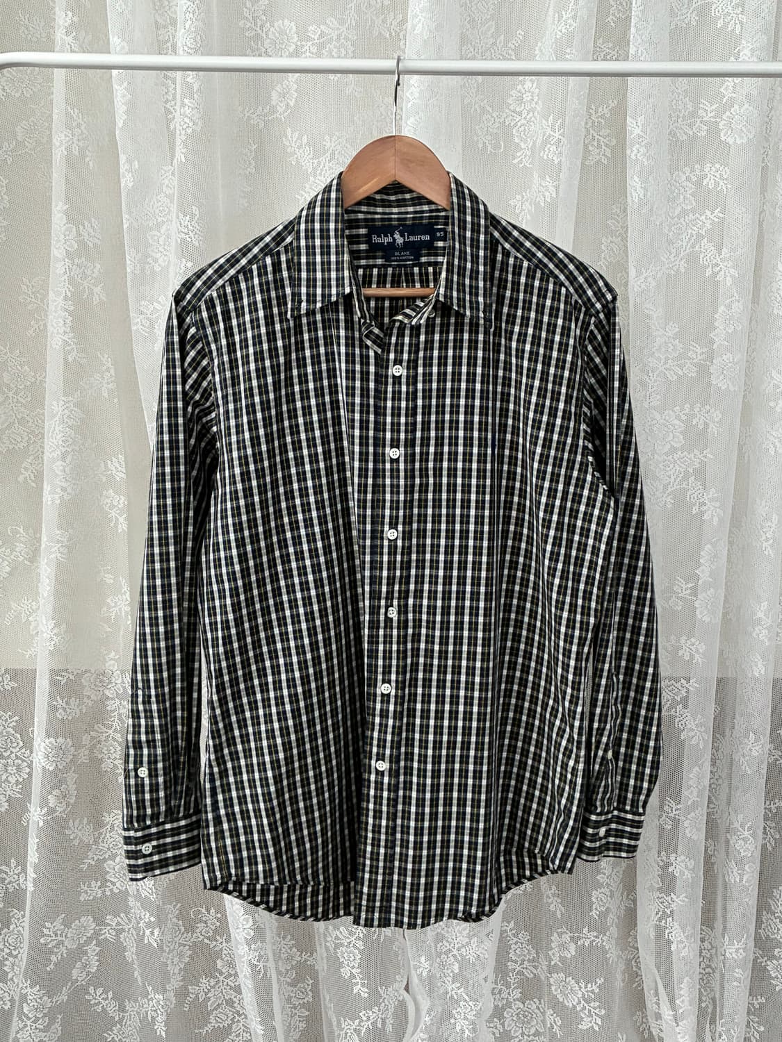 95) 00s 폴로 랄프로렌 블레이크 체크 셔츠 상품이미지1