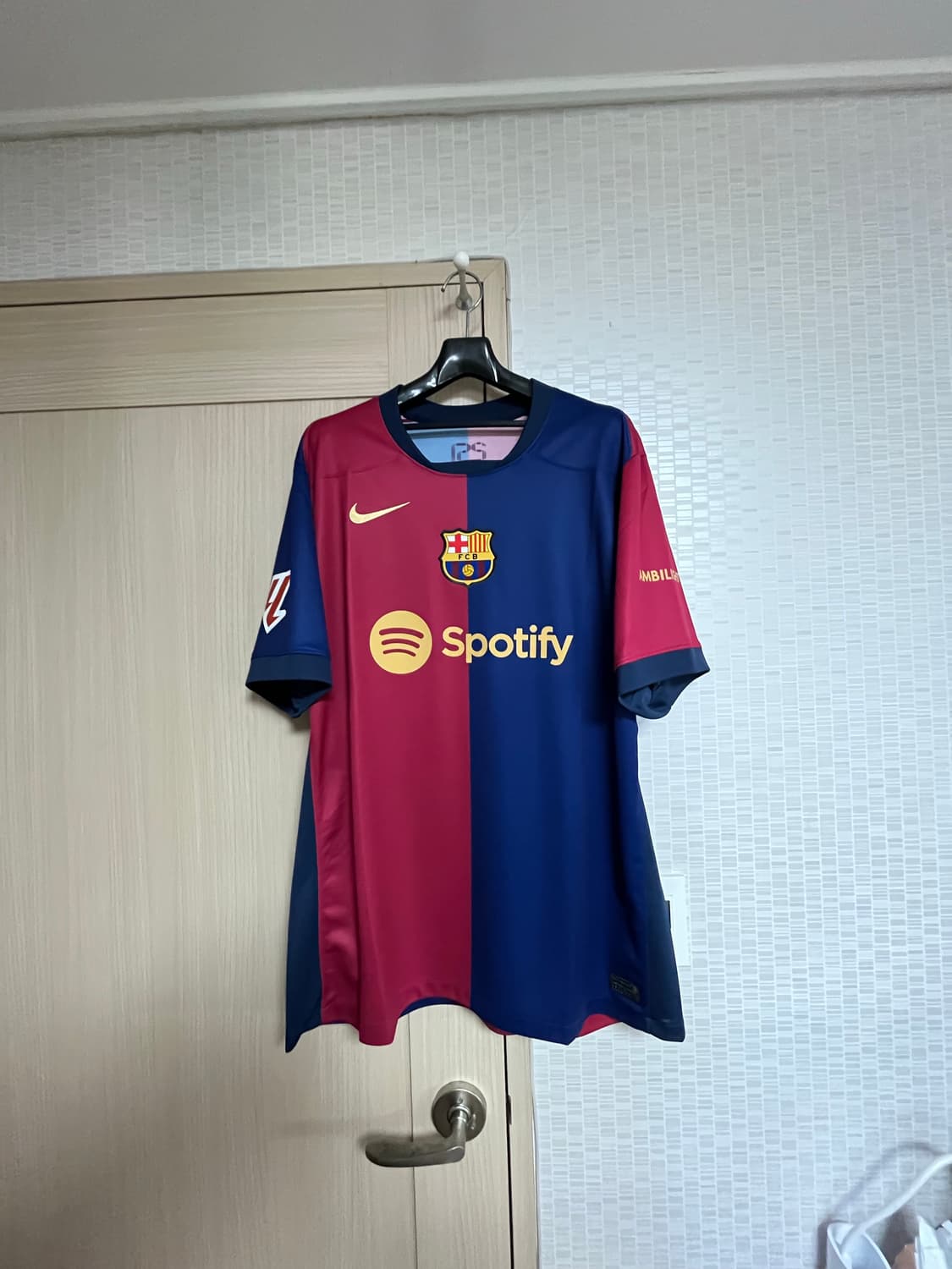 [XL] 바르셀로나 24-25 홈 유니폼 하피냐 마킹 상품이미지1