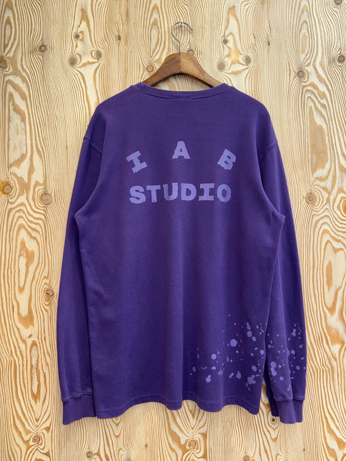 아이앱 스튜디오 스플래쉬드 롱슬리브 티셔츠 상품이미지2