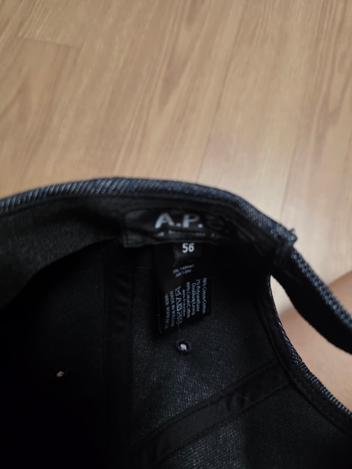 아페쎄 로고자수 캡모자 상품이미지4