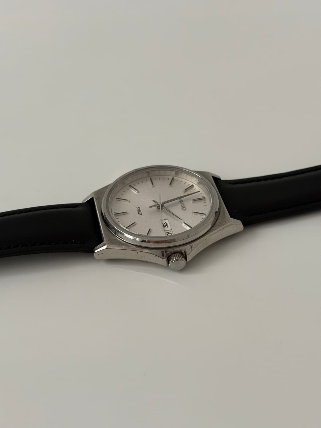 1990s Snowflake Dial Silver Quartz 상품이미지5