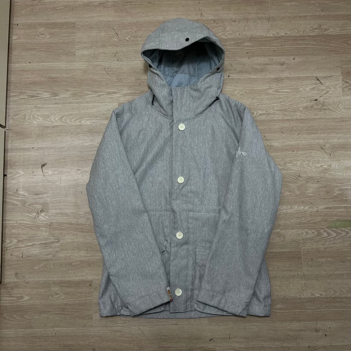 본파이어 스노우보드복 스키복 후드 스키점퍼 [라이트그레이] M/95 상품이미지1