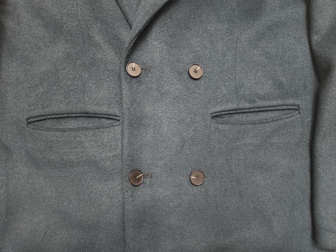 (새상품) HYOJI NORIKO 다크 그린 엑스트라 더블 롱코트 XL 상품이미지2