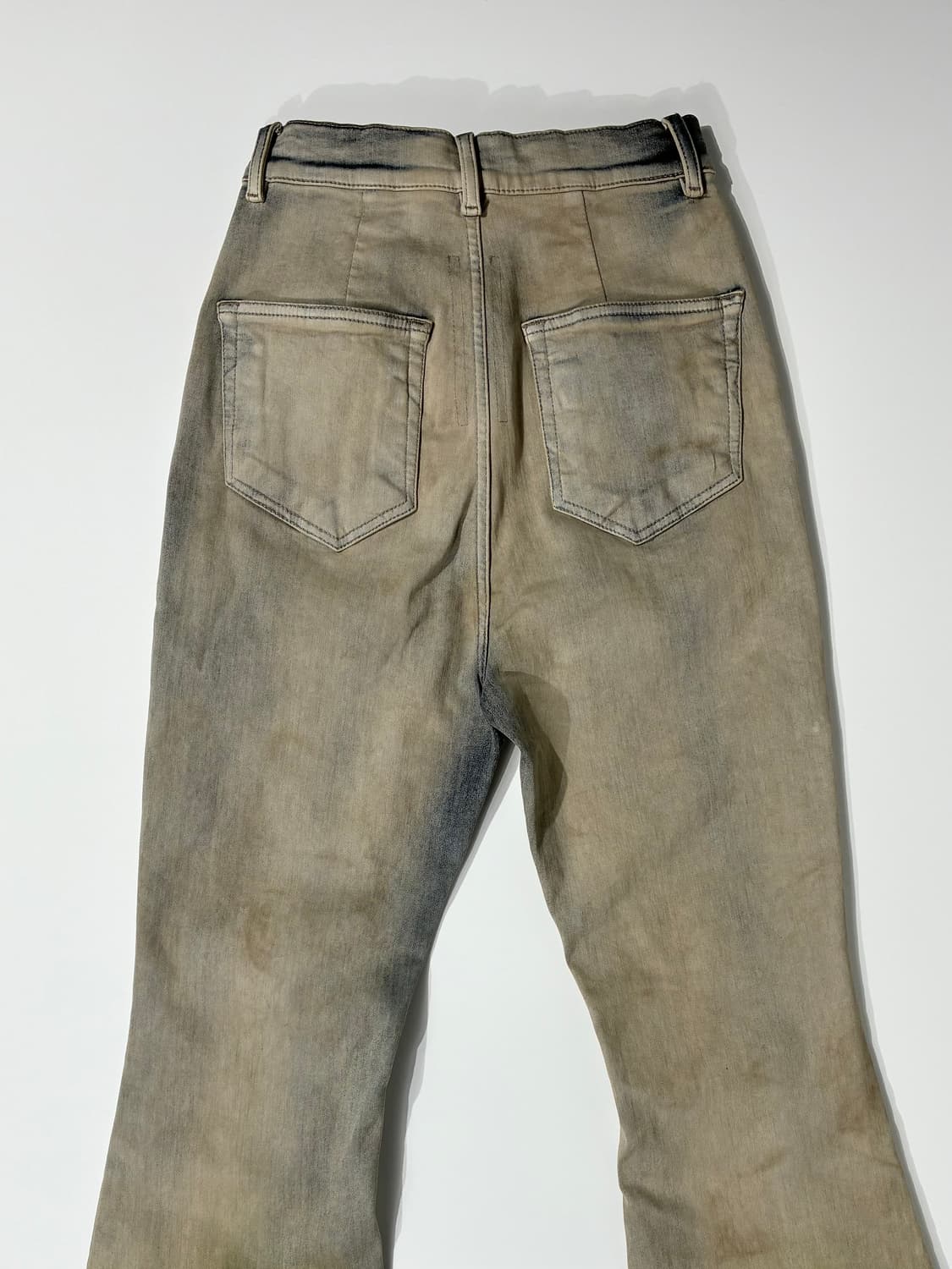 릭오웬스 볼란 부츠컷 데님 팬츠 펄 애시드 디그레이드 26사이즈 상품이미지5