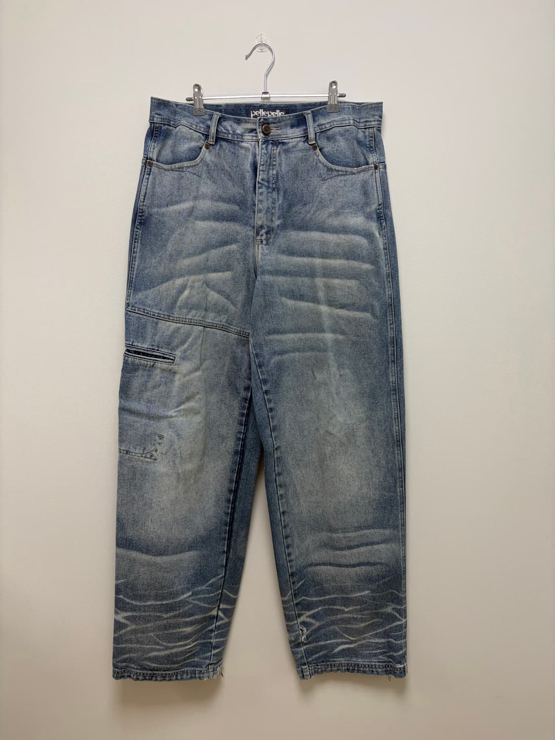 Pelle Pelle 펠레펠레 아카이브 캣워싱 데님 상품이미지1