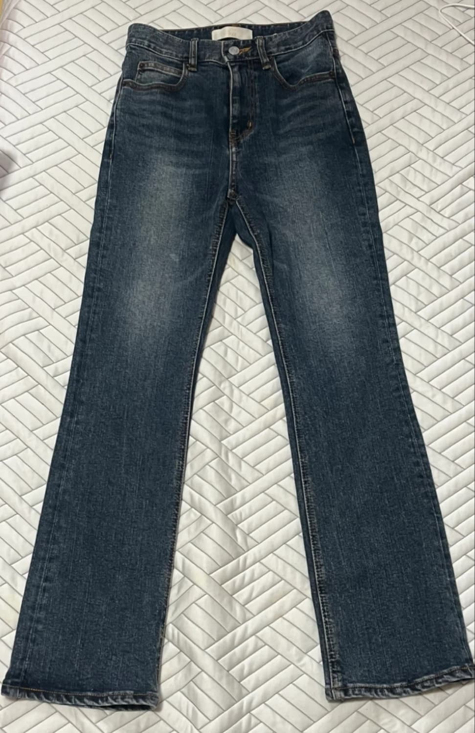 27Y 세미 부츠컷 청바지 XS 사이즈 (중청) 상품이미지4