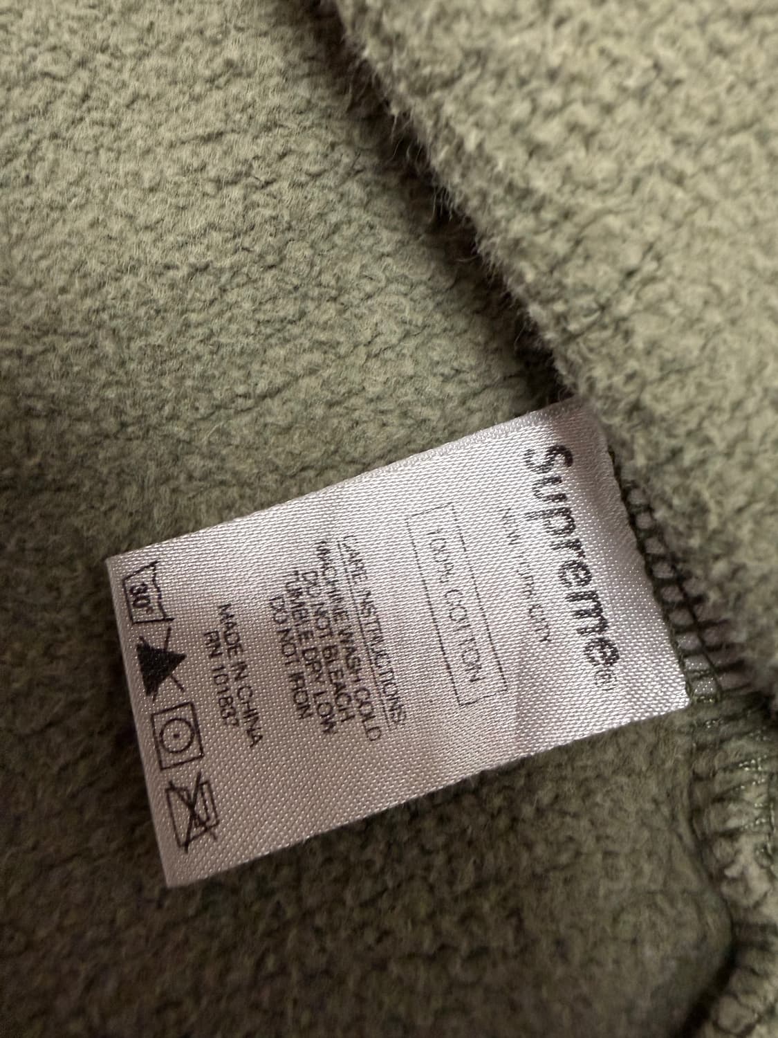 [XL] 슈프림 치토 본 집업 올리브 상품이미지5