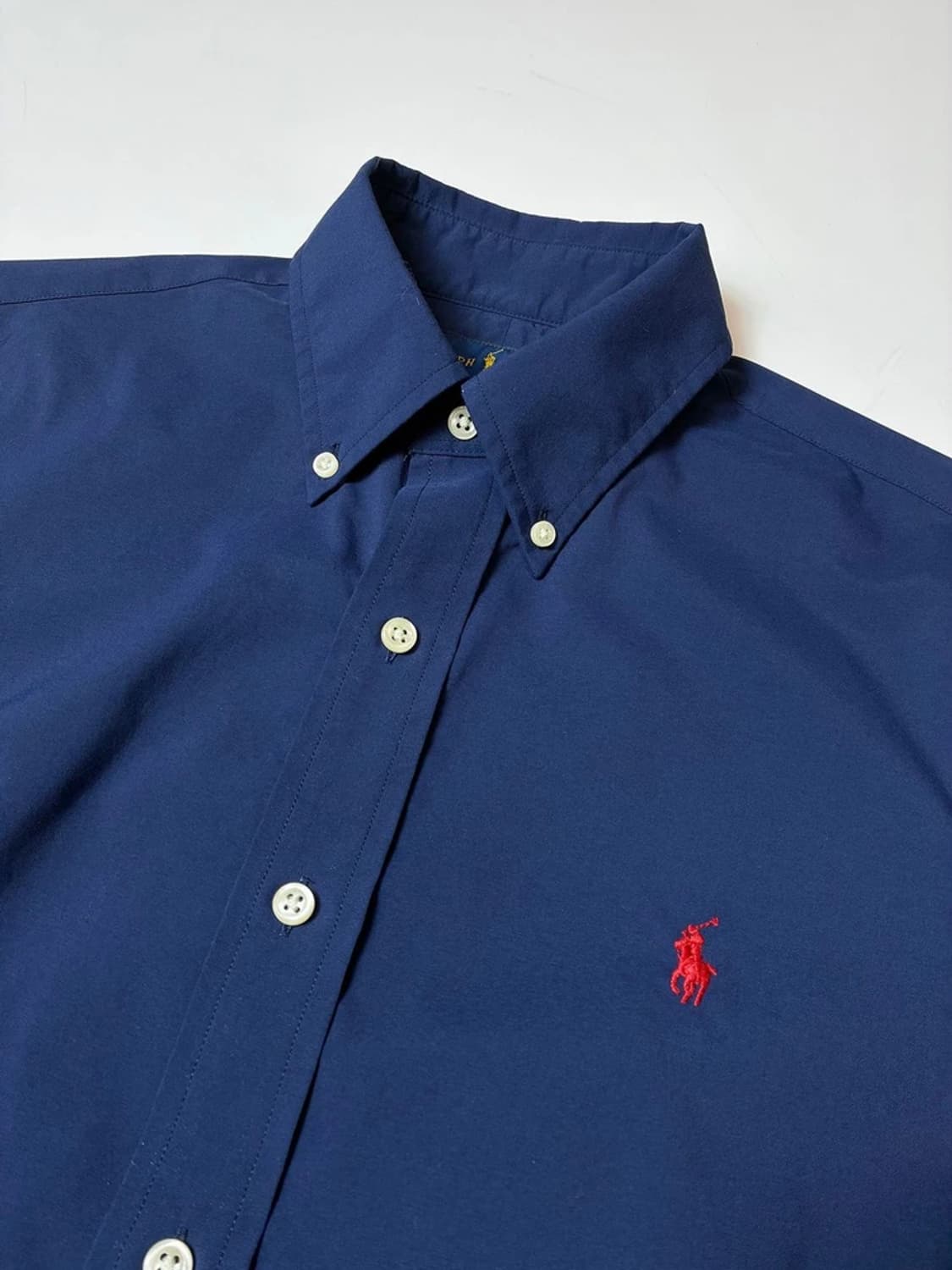 폴로 랄프로렌 나일론 솔리드 로고 셔츠 PN8866 상품이미지3