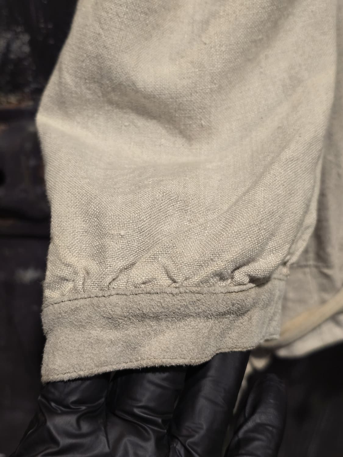 80s Vintage  LinenBlouse/made in Germany 상품이미지3