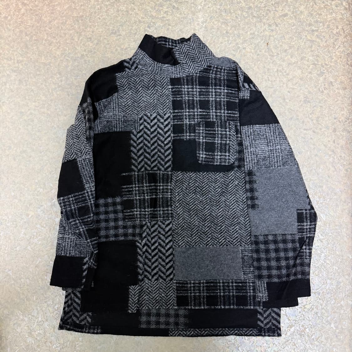 엔지니어드 가먼츠 목 터틀 패치워크 L 상품이미지1