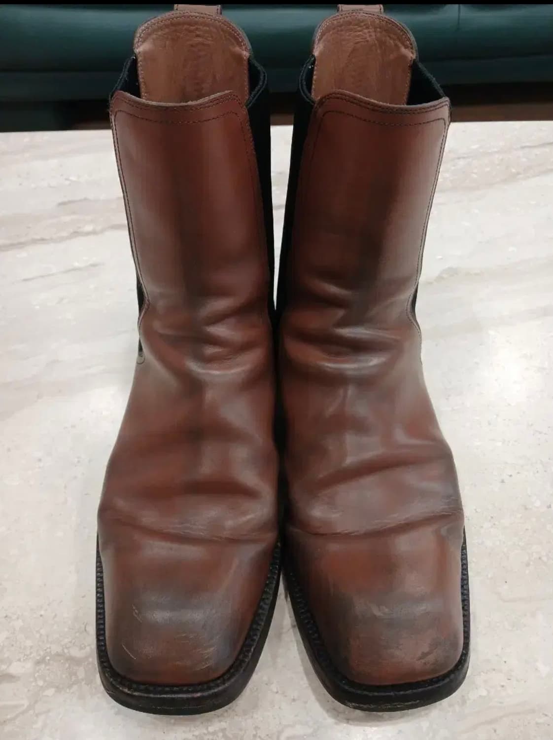 DRIES VAN NOTEN SQUARE SHAPED BOOTS  상품이미지1