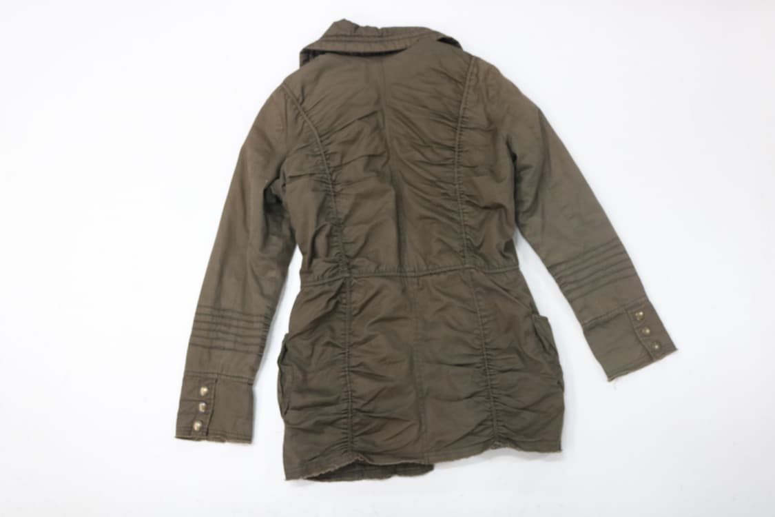 Lazy Daisy 레이지 데이지 빈티지 카키 셔링 디테일 필드 자켓 상품이미지7