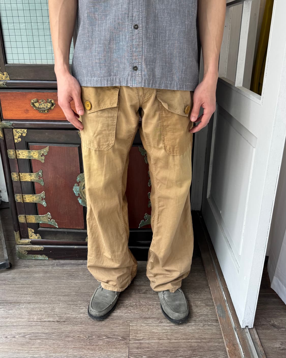 Y's for men 코튼 카고 팬츠 상품이미지1