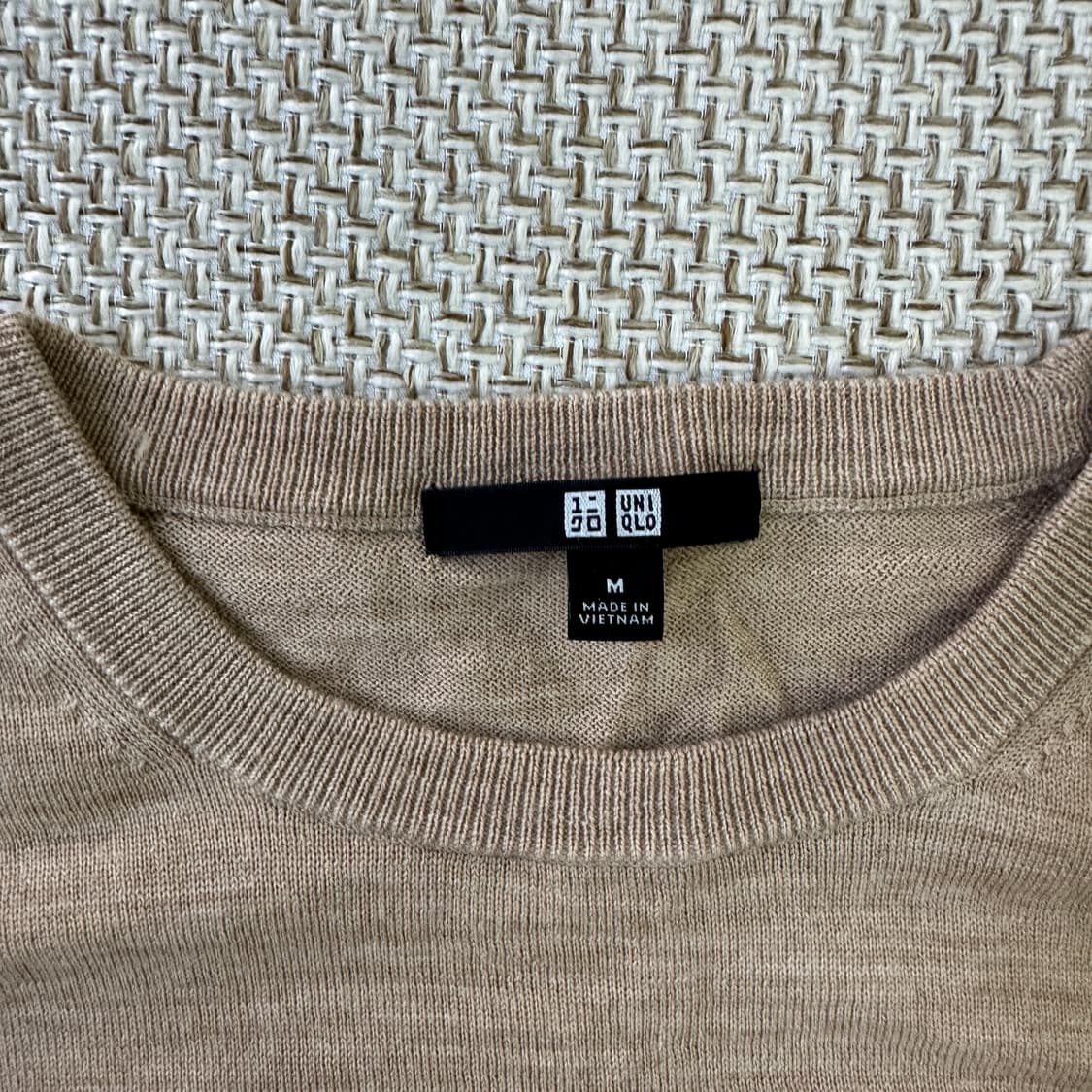 M 유니클로 메리노 울 니트 0401D 상품이미지3