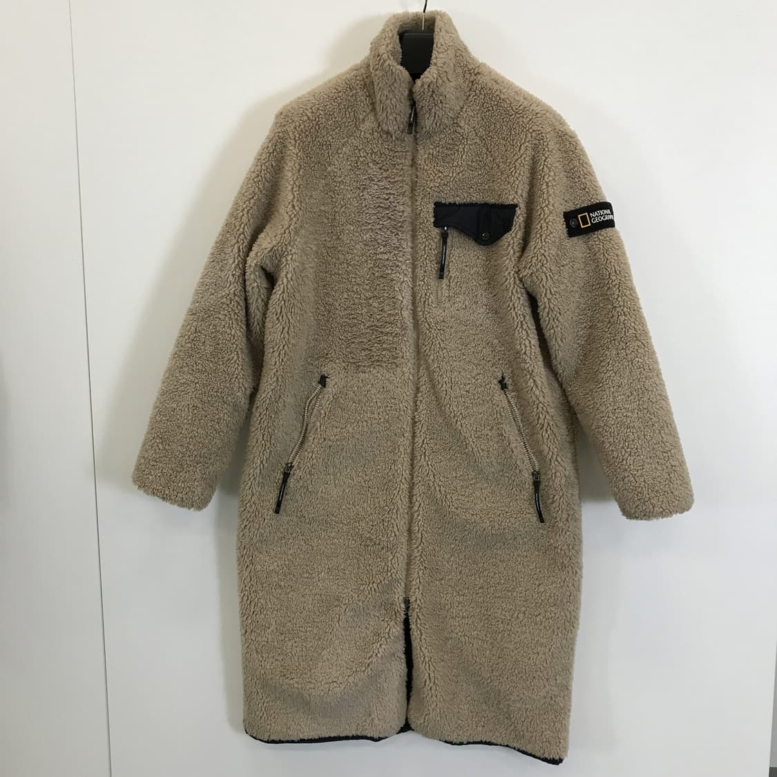 내셔널지오그래픽 양면 롱뽀글이후리스점퍼 [M] 상품이미지1