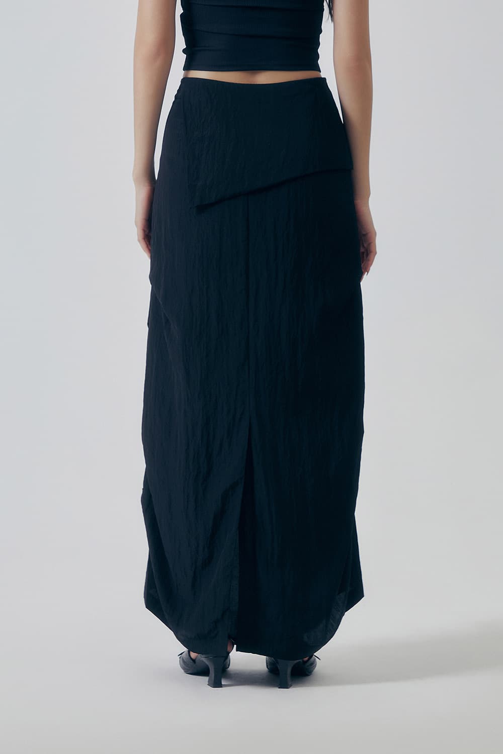 미착용) 트리밍버드 Featherlight Pintuck Skirt 상품이미지4