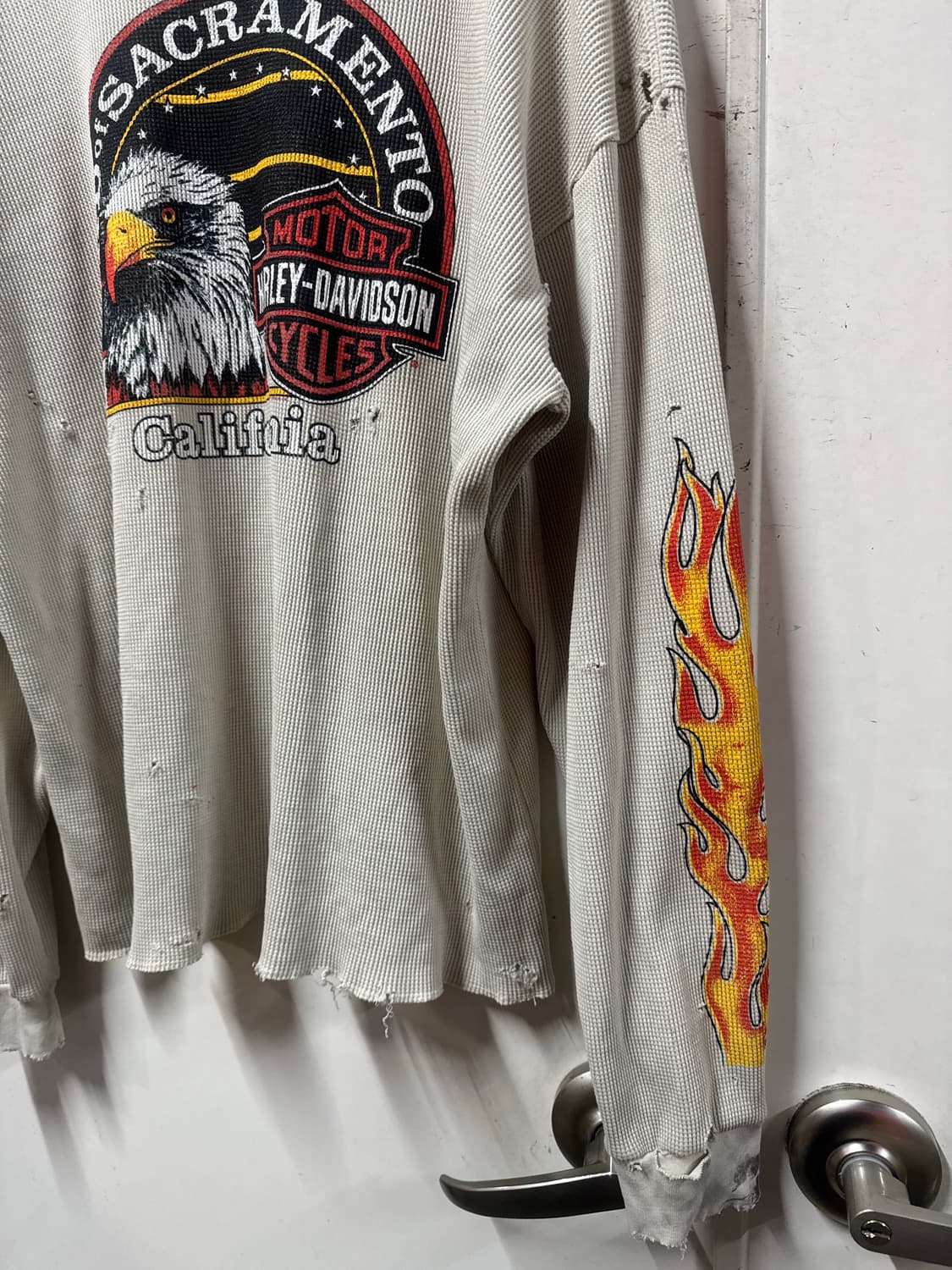 빈티지 와플 긴팔 상품이미지8