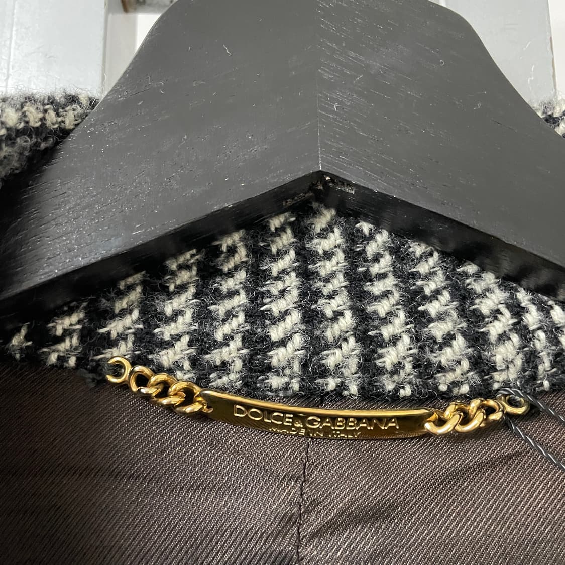 돌체앤가바나 체크 코트 50 상품이미지4