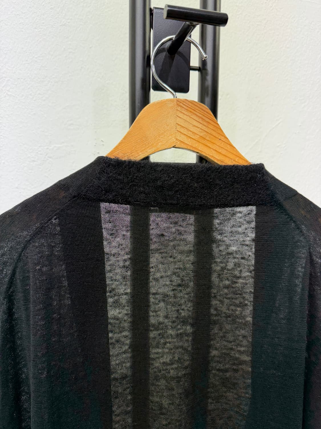 매장판정품) 아크네스튜디오 여성 블랙 가디건 M 상품이미지7