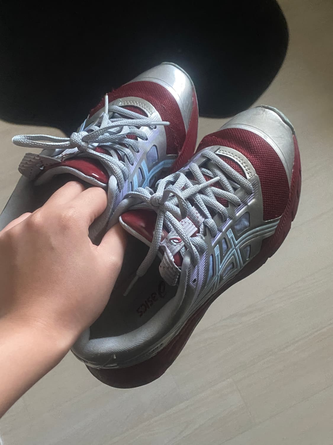 아식스 젤 컨텐드 5 비트쥬스 퓨어실버 230 상품이미지2