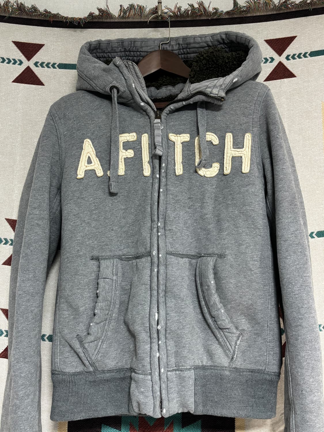 아베크롬비 울프죠 후드집업 L 상품이미지3