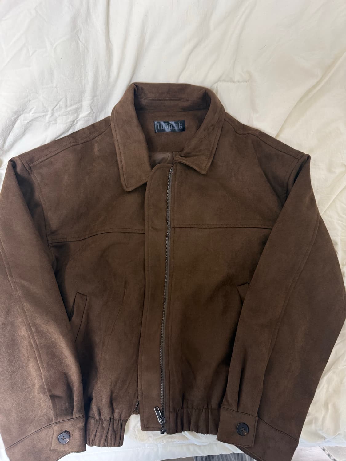 스웨이드 래더 자켓 상품이미지1