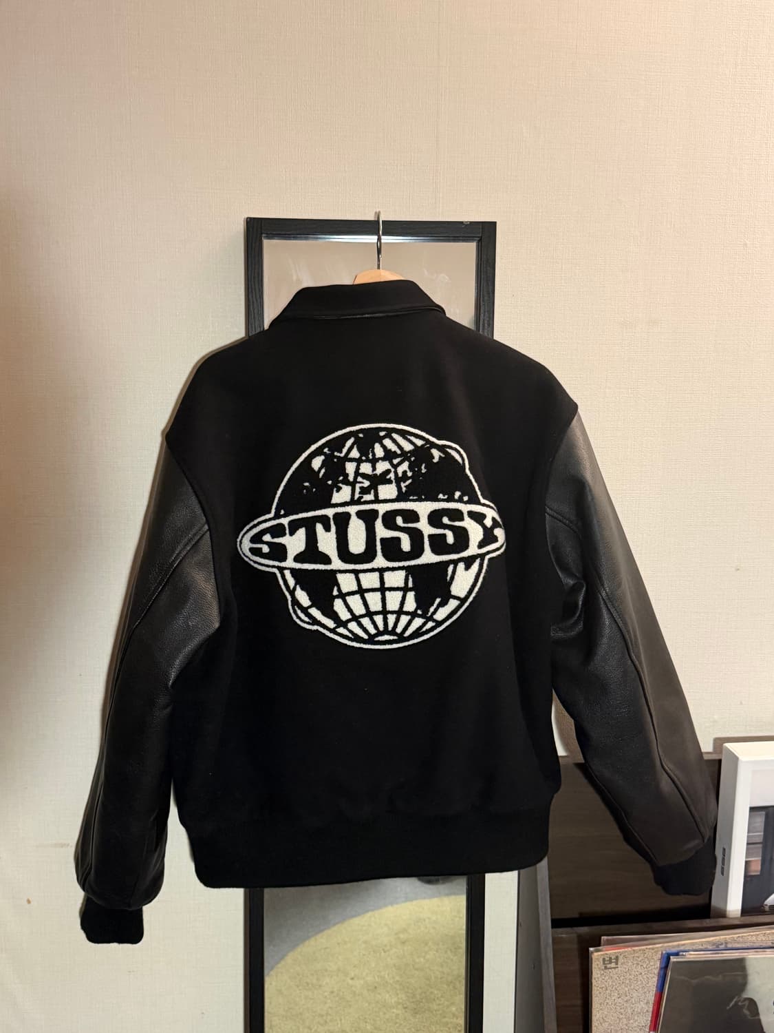 스투시 글로브 바시티자켓 (L) 상품이미지3