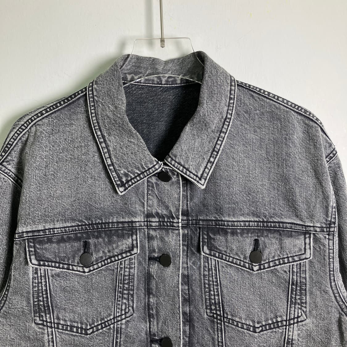 GU 지유 데님 크롭 자켓 XL 상품이미지3
