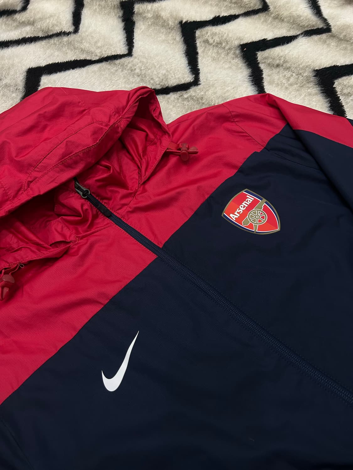 [2XL]나이키 13-14 아스날 스톰핏 바람막이/네이비레드 상품이미지1