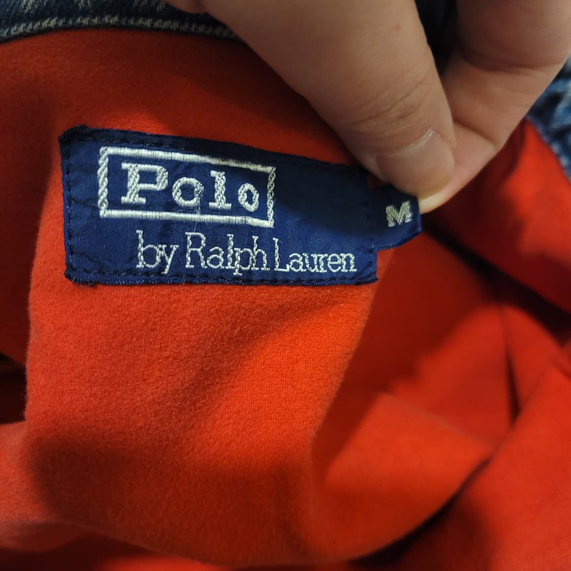 폴로랄프로렌 80s 일본판 데님 스윙탑 M 상품이미지6