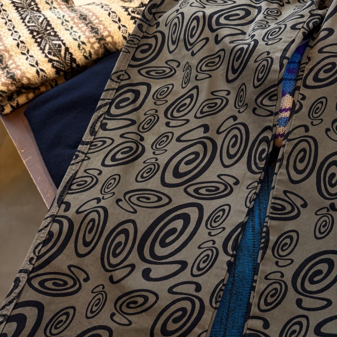 스투시 스윌리 S 비치 팬츠 XL 상품이미지2