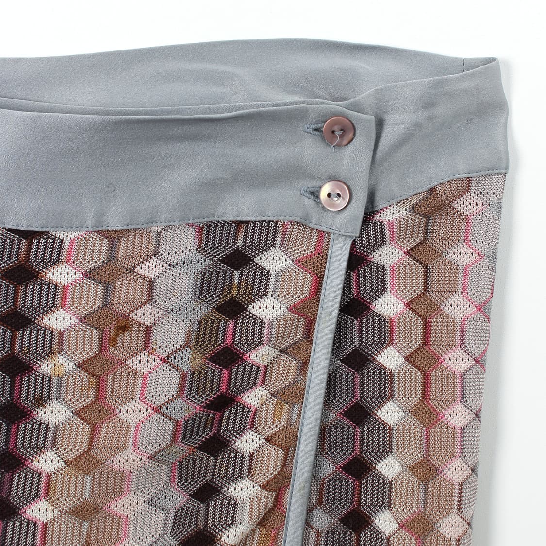 미쏘니 Missoni 니트 랩 레이어드 미디 스커트 상품이미지2