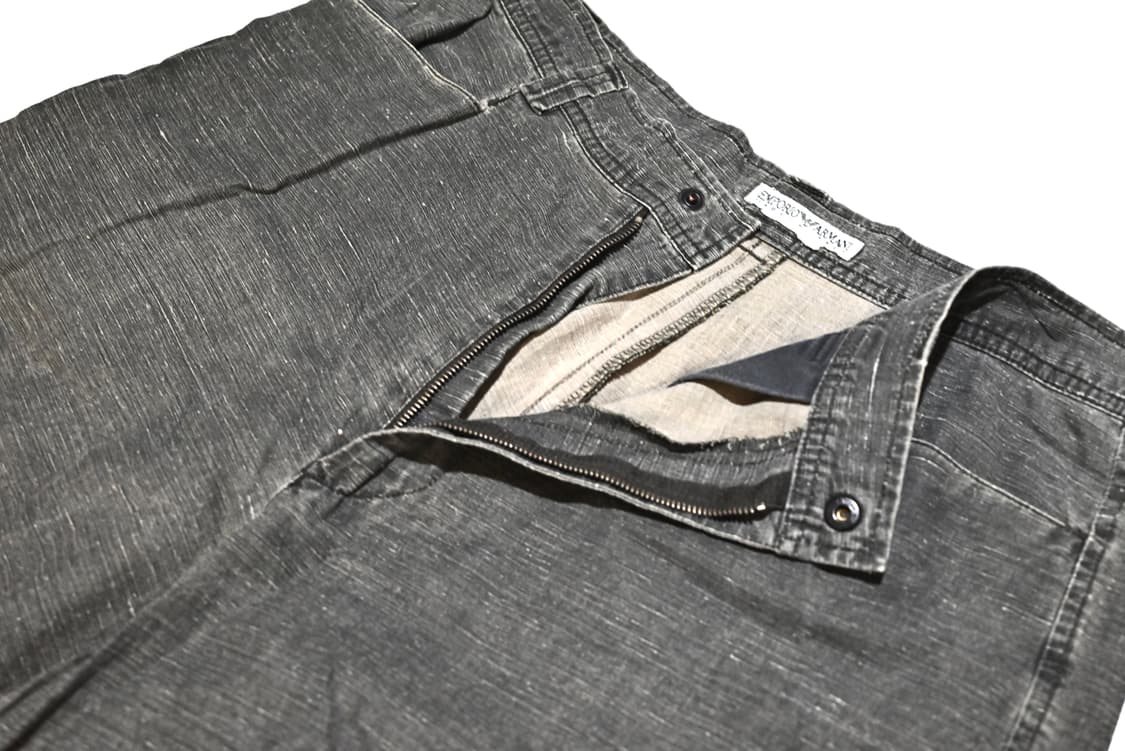 Emporio Armani 90s coated linen shorts 상품이미지3