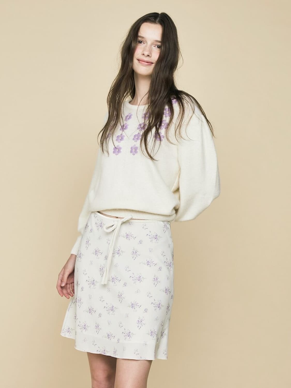 글로니 블룸 미디스커트 s/m 상품이미지1
