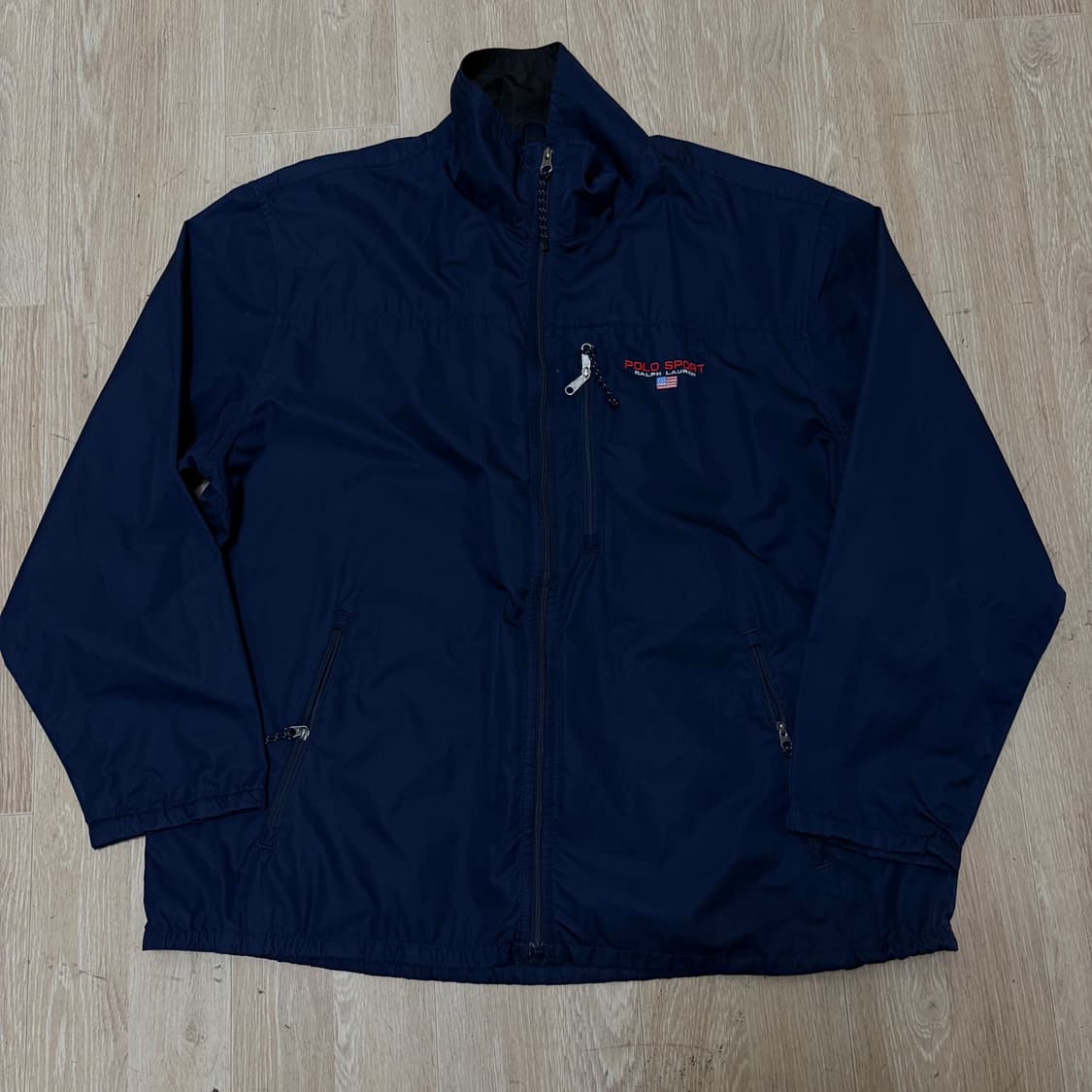 폴로 랄프로렌 성조기 바람막이 자켓 M/95  상품이미지1