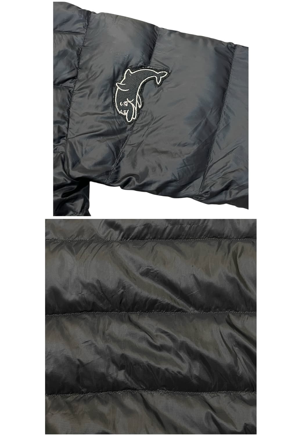 몽벨 경량패딩 블랙 L #csz2056 상품이미지8