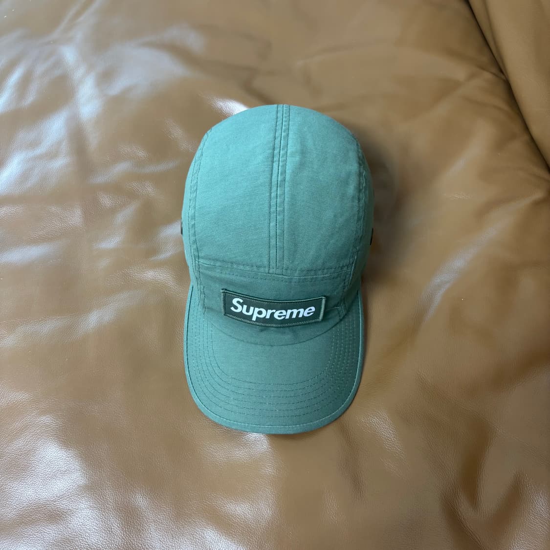 Supreme 슈프림 21ss 밀리터리 워시드 카키 캠프캡 모자 상품이미지5
