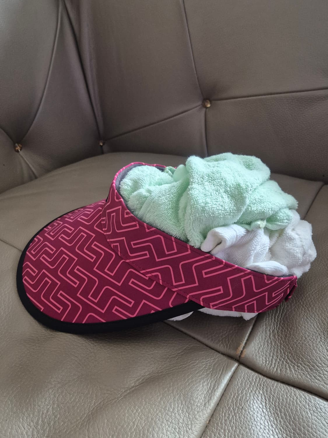 J린드버그 골프 빅바이저  썬캡. 여성 프리 상품이미지4