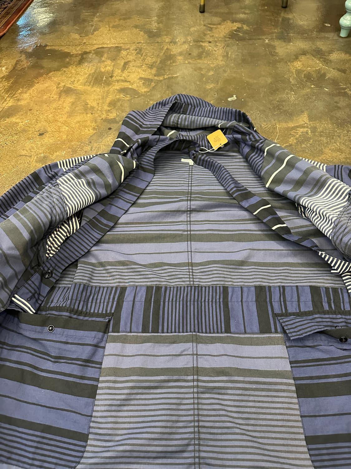 Engineered Garments 엔지니어드 가먼츠 스트라이프 자켓 M 상품이미지6