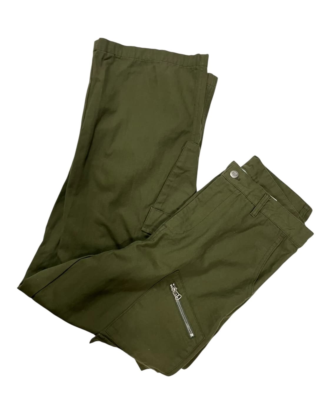 노메뉴얼 카고 지퍼 포켓 바지 L 상품이미지5