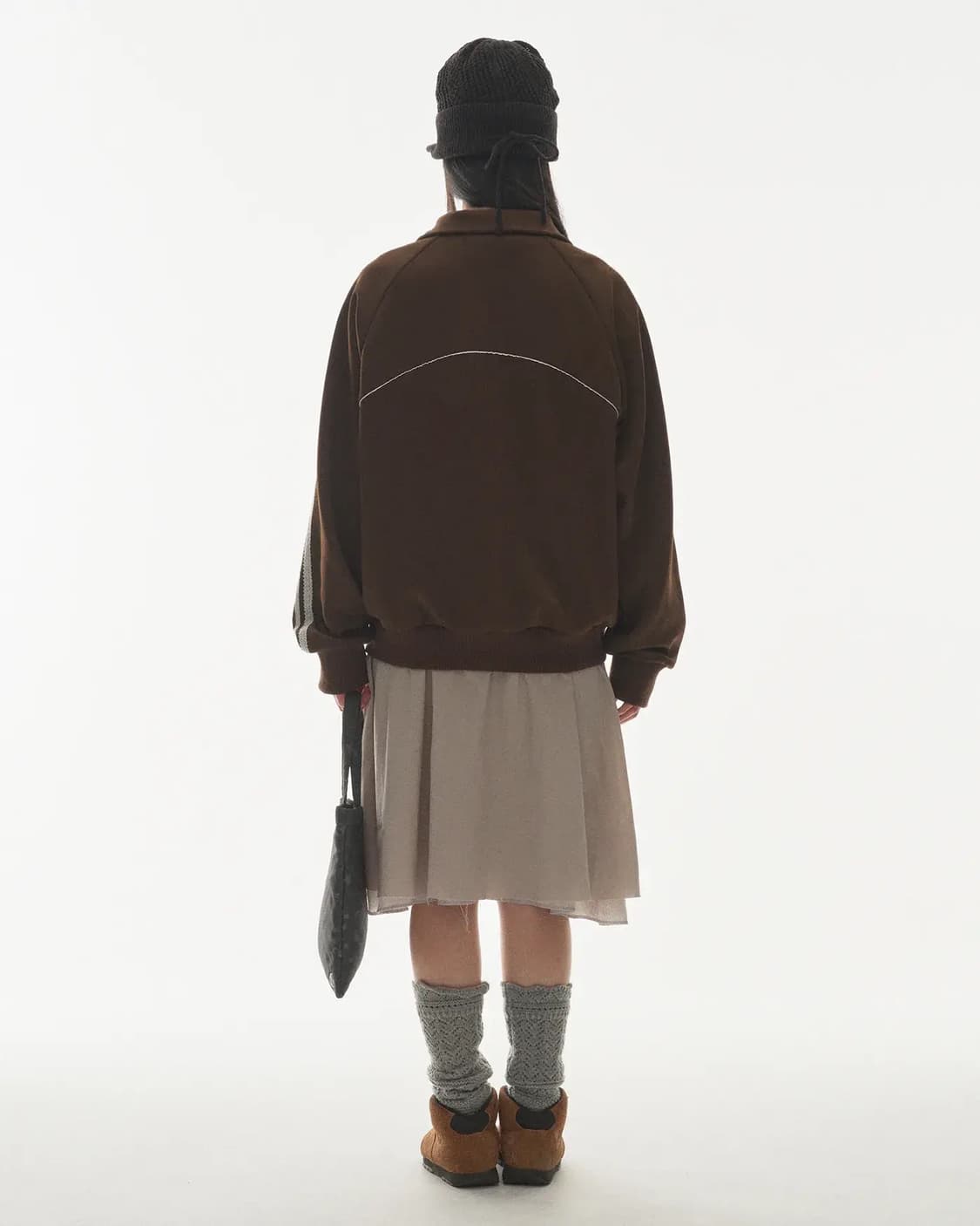 코이세이오 레이스 트랙 자켓 브라운 2사이즈 상품이미지6