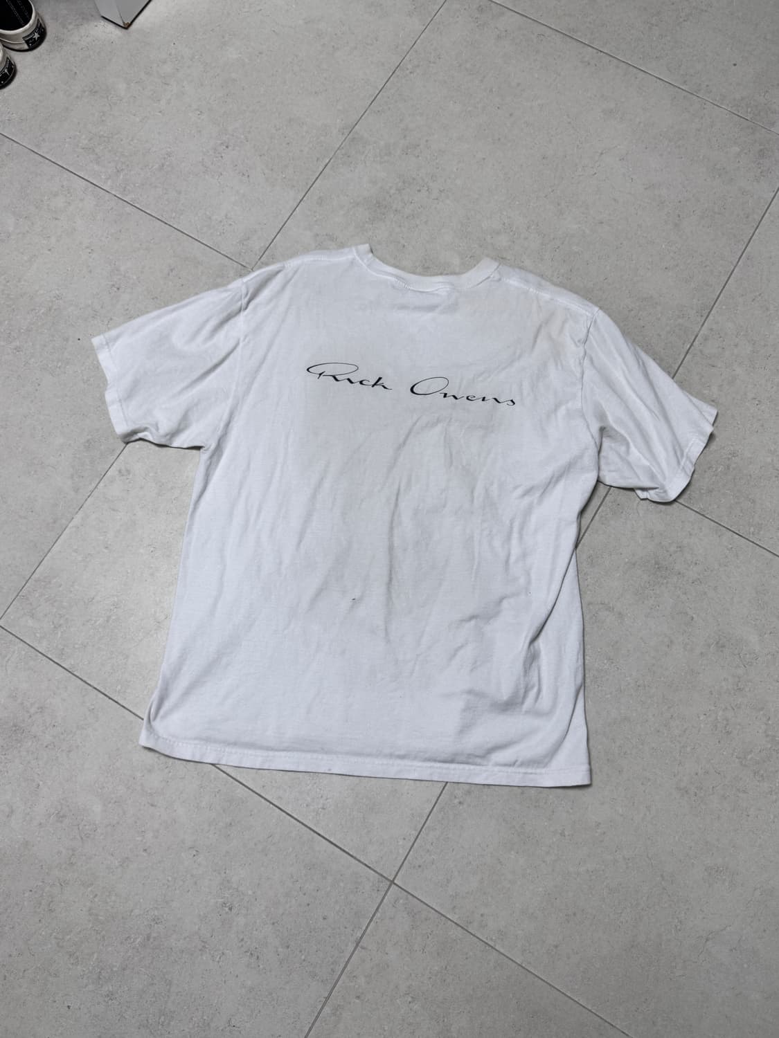 릭오웬스 x 스투시 반팔 [L] 상품이미지2