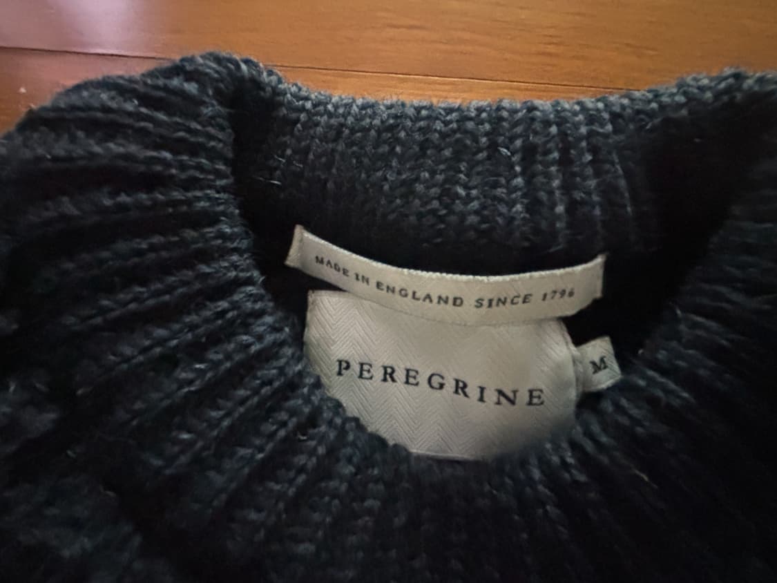 페레그린 포드크루 점퍼 니트 네이비 상품이미지2