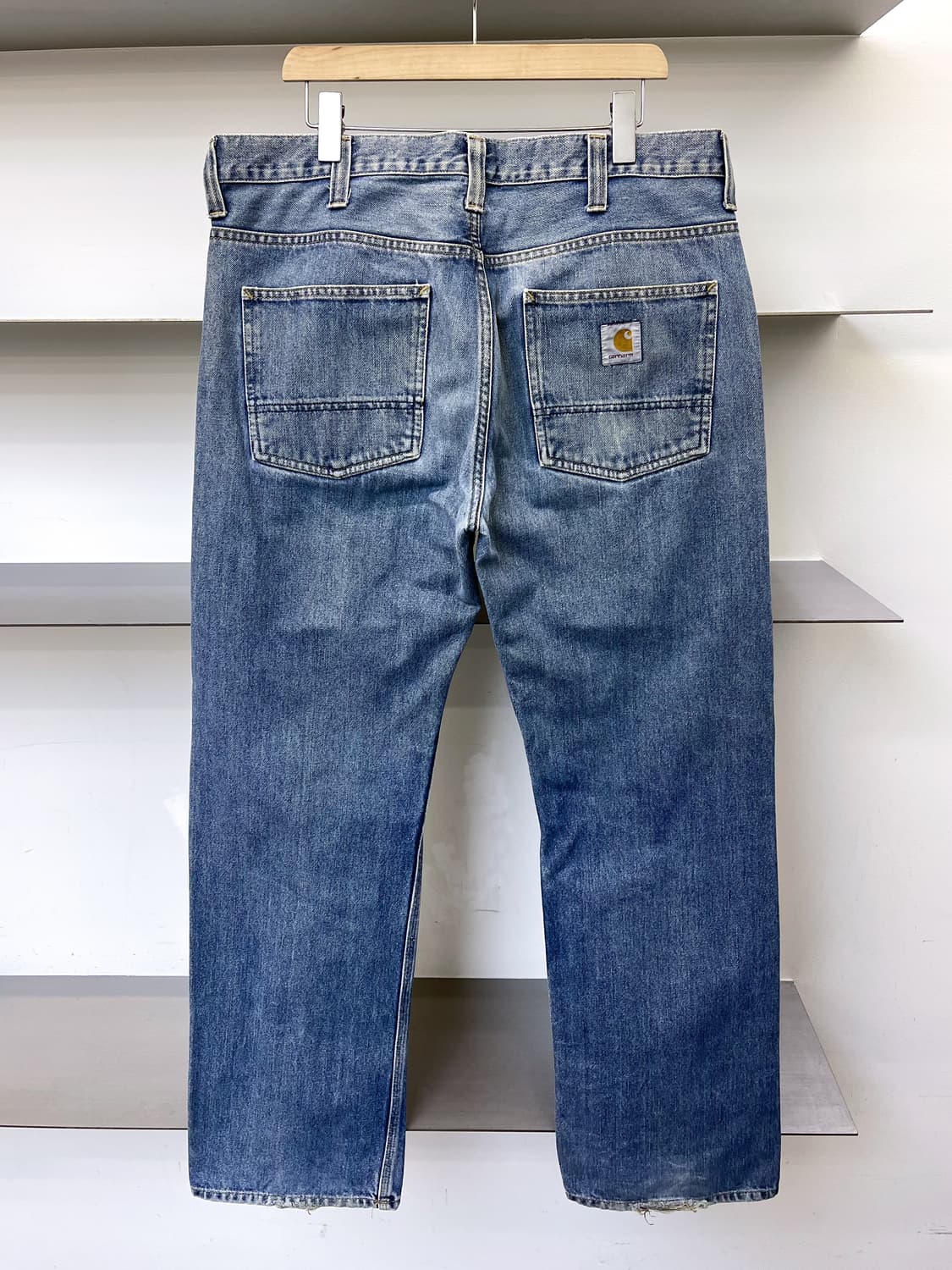 칼하트 와이드 데님 팬츠 상품이미지4